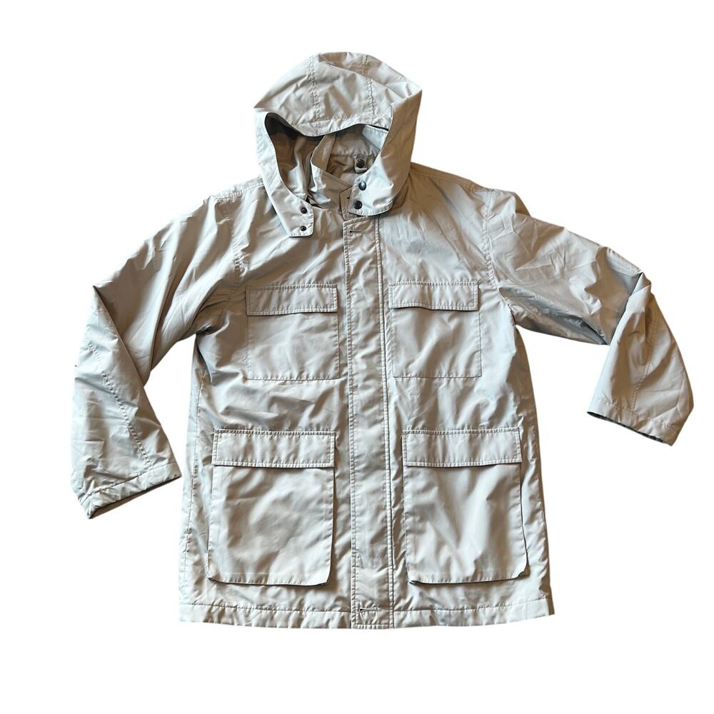 GOLDEN BEAR BY JACK NICKLAUS Men's Utility Hooded Jacket Size L In Cream